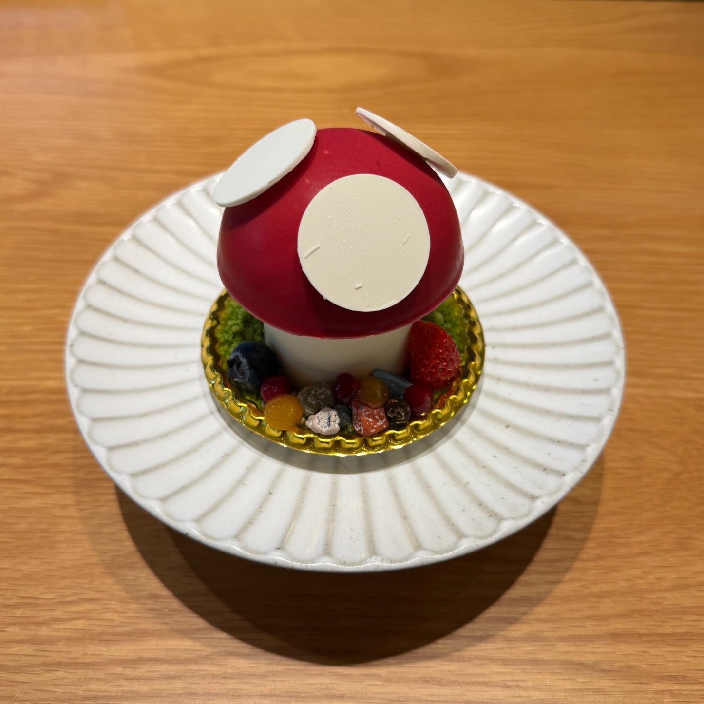 [Pre-Order] Rose Chocolate Cake with Strawberry Compote. Mochi. Almond Crumble